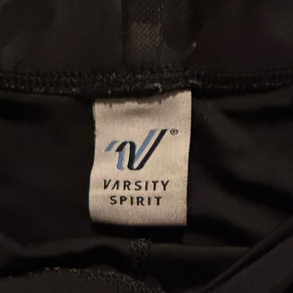 Black camo varsity cheer Shorts - Picture 2 of 3